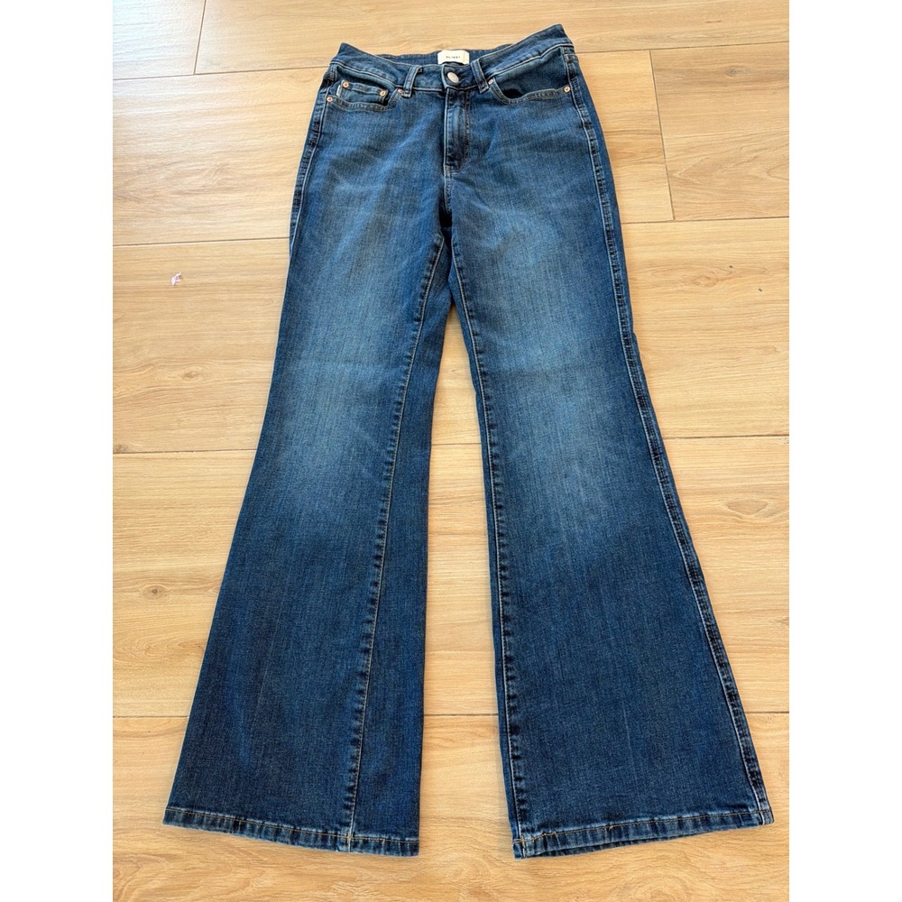DL1961 Claira Straight Bootcut Jeans Medium Wash Blue Denim Size 26 Inseam 32